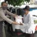 Sediakan Makan Siang Gratis Polres Serang Kota Dan Bhayangkari Cabang Serang Kota Lakukan Aksi Sosial Ditengah Pandemi Covid-19