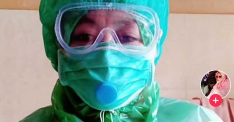 Viral Video Cara Makan Petugas Medis Tanpa Melepas Alat Pelindung Diri APD