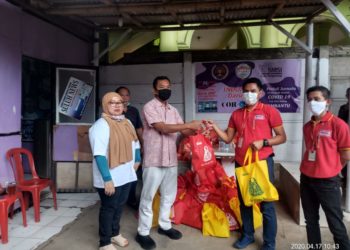 Organisasi SMSI, PWI Kota Tangerang, JTR Dan Donatur Peduli Wartawn Dampak Covid-19