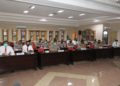 Polda Sumsel Gelar Analisa Dan Eva Evaluasi (Anev) Ops Kontijensi Aman Nusa II Penangan Covid 19