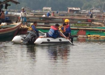 Sedang Asik Mancing Tidak Mematuh Himbauan Dilarang Berkumpul, Pihak Muspikat Kecamatan Manis Bubarkan Para Pemancing