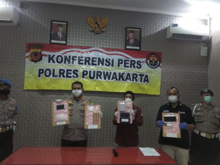 Fantastis Satuan Kepolisian Reserse Narkoba Polres Purwakarta Meringkus 11 Tersangka Dari 10 Perkara Selama Kurun Waktu Satu Bulan