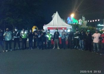 Ormas Banaspati Siaga Peduli PSBB Covid- 19 Stanbye Di Posko  Cekpoint