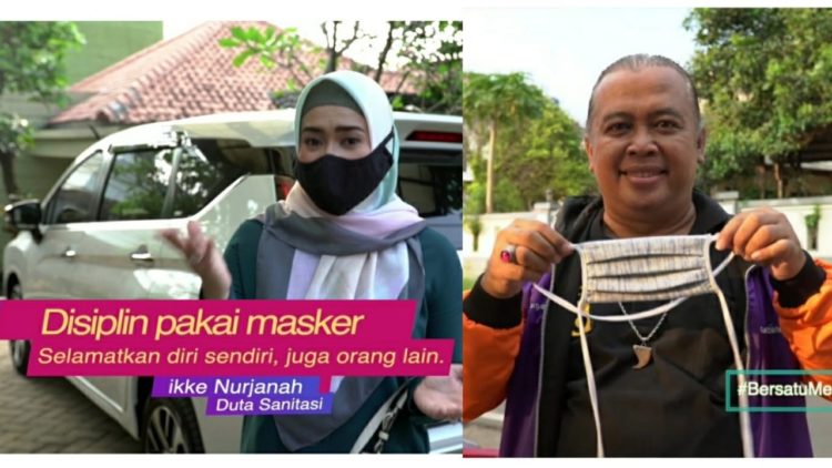 Penyanyi Dangdut Ikke Nurjanah & Para Pelakon Temu Lawak Dari Rumah Bintangi Video Penyuluhan Pencegahan Covid -19
