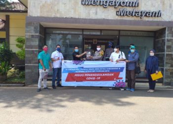 Disambut Baik Oleh Polres Purwakarta Pertamina Beri Bantuan Dukungan Operasional Saat Pandemi Covid-19