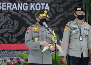 Sertijab PJU Dan Kapolres Serang Kota Di Pimpin Langsung Kapolda Banten 