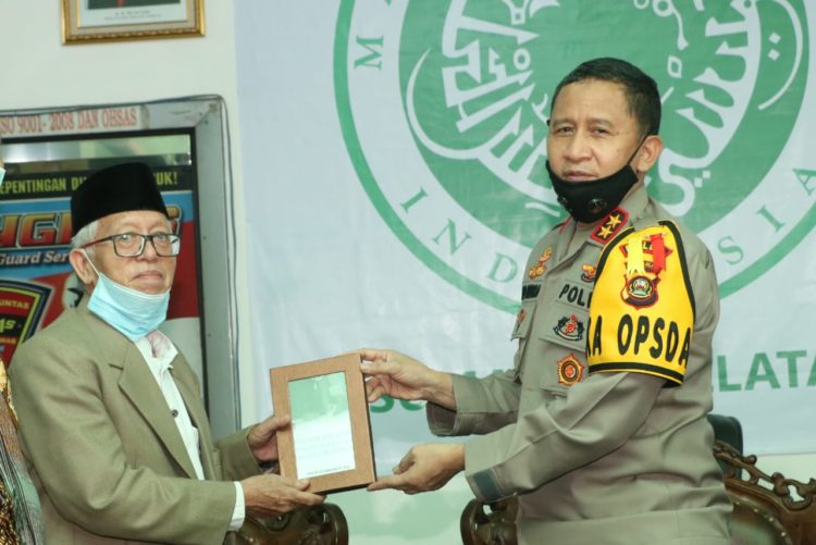Kapolda Sumatera Selatan Berkunjung Dikantor MUI Palembang