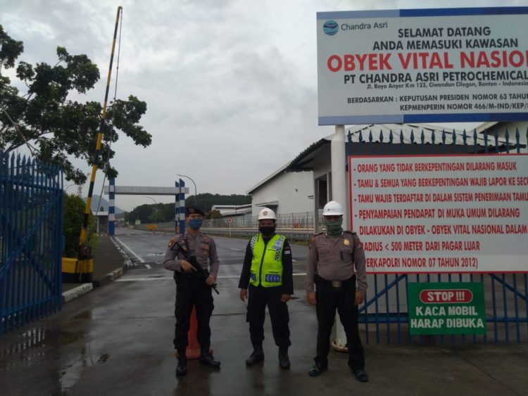 Personel Ditpamobvit Polda Banten Rutin Lakukan Patroli Guna Pastikan Keamanan Pada Obvitnas Dan Obter