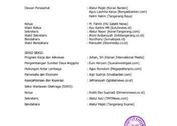 Persatuan Wartawan Indonesia Kota Tangerang Lakukan Penyegaran Organisasi