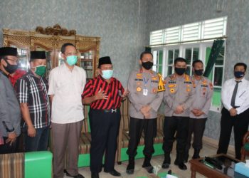 Kapolda Sumsel Bersilaturahi Ke Pengurus Dan Ketua PWNU Provinsi Sumatera Selatan