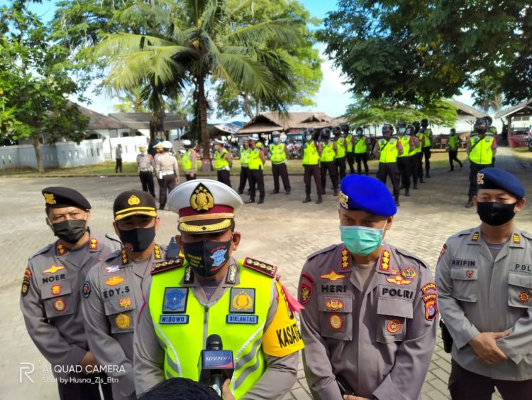 H+5 Operasi Ketupat, Ditlantas Polda Banten Jaring 396 Kendaraan Mudik Di Pos Check Point Wilayah Banten