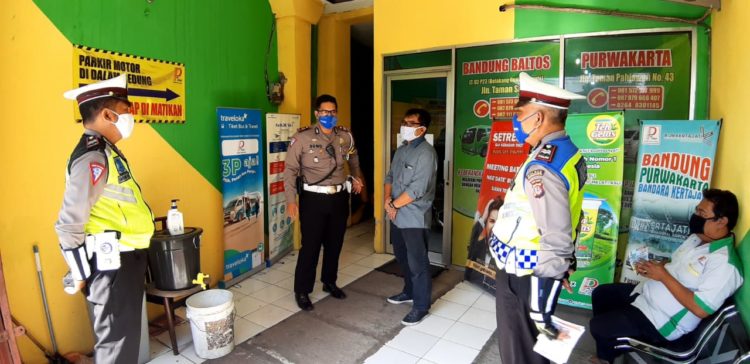 Mepersiapkan New Normal Di Wilayah Purwakarta, Polres Purwakarta Mendukung Penuh Dengan Tatanan Kenormalan