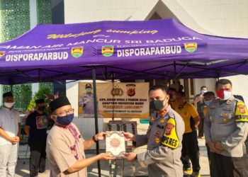 Masjid Mulai Dibuka, Polres Purwakarta Ingatkan Protokol Kesehatan