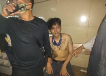 Menjambret Handphone Pria Nyaris Babak Belur Dihajar Warga di Karawaci 