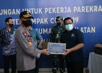 Kapolda Sumsel Hadiri Penyerahan Simbolis Dukungan Dari Kementerian Parekraf RI