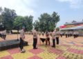 AKBP Indra Setiawan Pimpin Langsung Upacara Sertijab Dimasa New Normal