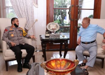 Kapolda Sumsel Lakukan Silaturahmi Ketokoh Masyarakat H. halim