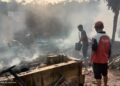Akibat Tungku Memasak Ditinggal, Lima Rumah Di Sukaresmi Hangus Di Lalap Sijago Merah