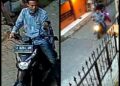 Pelaku Pencurian Sepeda Motor Di Sukasari Kota Tangerang Terekam CCTV