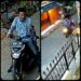 Pelaku Pencurian Sepeda Motor Di Sukasari Kota Tangerang Terekam CCTV