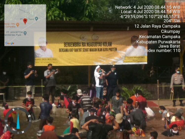 Bergembira Ria Ngagubyag Kolam Bersama KKP Rakyat Makan Ikan Kaya Protein