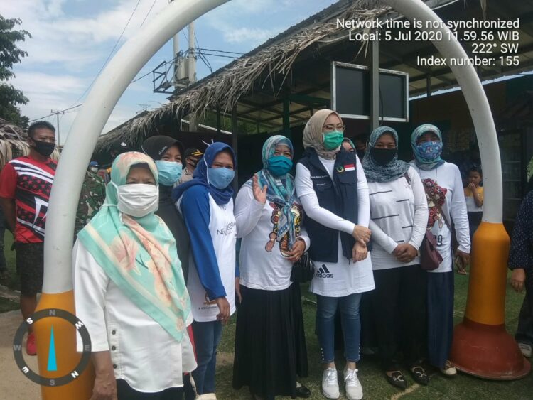 Kunjungan Ambu Anne Bupati Purwakarta Ke Wisata Taman Cikaopark Di New Normal