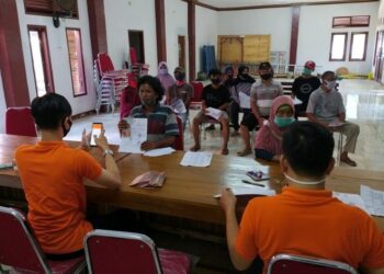 Pembagian Bantuan (BLT),Seluruh Di Desa Dikecamatan Cibatu Terima Tahap 3 Dari Kemnsos