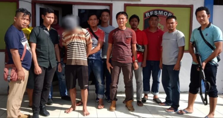 Curat di Way Kanan, Polsek Baradatu Amankan Diduga Pelaku Pencuri Kendaraan Truck Dump