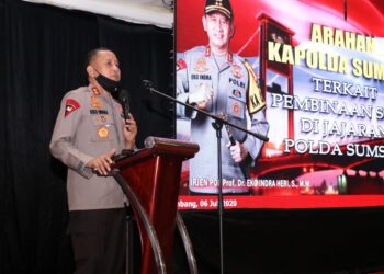 Kapolda Sumsel Membuka Acara Rapat Kerja Fungsi SDM Jajarannya