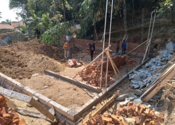 Pembangunan Gedung Sekolah SMAN Negri 2 Sukatani Di Duga Tidak Trasfaran Syarat Dengan KKN