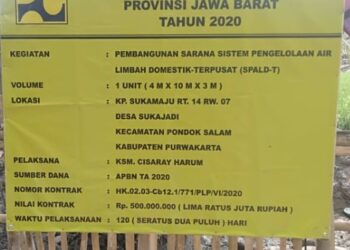 Tidak Trasparan Proyek Senilai 500.000.000,Semakin Ditutup – Tutupi Di Kampung Sukamaju Desa Sukajadi