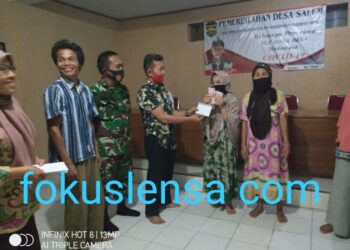 Tanda Kadeudeuh Pemerintah Terlihat Sekarang Desa Salem Salurkan BLT Dana Desa Termin Ke-1 Senilai Rp 300.000