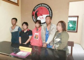 1 Dari 5 Orang Terancam Hukuman 20 Tahun Hingga Hukuman Mati, Pelaku Kepemilikan Narkotika Jenis Sabu 200,083 Gram