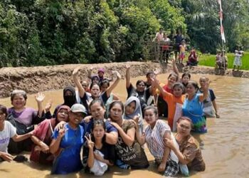 Meriahkan HUT RI Ke 75 Karang Taruna Desa Ciptagumati Meriahkan Dengan Ngagubyag Balong