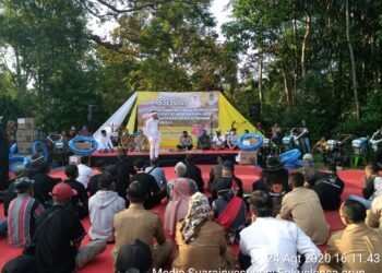 Persiapan Acara Penyaluran Bantuan Pemerintah, Alat .esin Pertanian (ALSINTAN) Dari Kementrian Pertanian RI