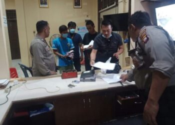 Antisipasi Penyebaran Covid-19 Polsek Pontianak Timur Perketat Pengunjung Tahanan