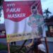 Polsek Pontianak Timur Himbau Masyarakat Penggunaan Masker Dengan Memasang Banner