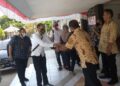 Mensesneg Dan Perwakilan PUPR Tinjau Rusunawa Yang Bertempat Di Desa Cisereuh Poponcol