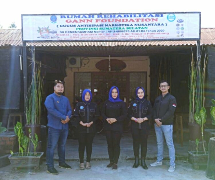 Komitmen Yayasan GANN Sumsel Terwujud Dengan Dibukanya Rumah Rehabilitasi GANN Foundation Sumsel