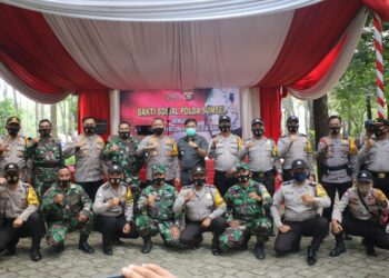 Polda Sumsel Lakukan Bakti Sosial Bersama Awak Media, LSM Dan Anak – Anak Pantih Asuhan