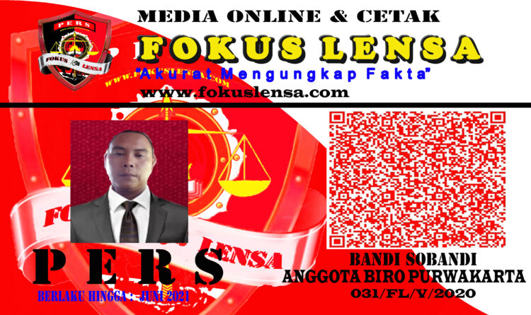 STOP PRESS ANGGOTA BIRO PURWAKARTA ATAS NAMA BANDI SOBANDI  