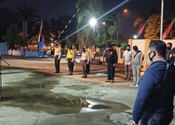 DENGAN PENERAPAN ADAPTASI KEBIASAAN BARU PENGAMANAN KEGIATAN H.M.YUSUF SAIGON BIN M.THASIN YG KE 78 DIWILAYAH PONTIANAK TIMUR