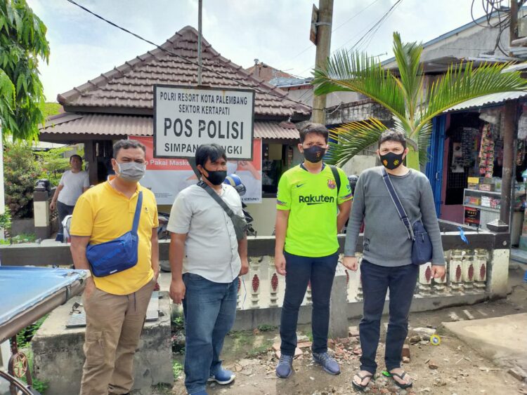 Pasar Simpang Sungki Palembang Diberi Himbauan Dari Ditresnarkoba Polda Sumsel