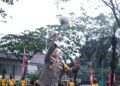 Kapolda Sumsel Ikut Meriahkan Peringati Hari Olahraga Nasional ke-37