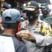 Waka Polda Sumsel Mensosialisasikan Protokol Pencegahan Covid 19 Diasar 19 Ilir Palembang