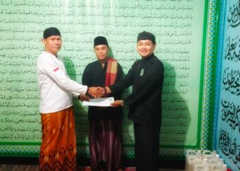 AEP SYAEPUL BAHRI MENGGANTIKAN BURHANUDIN SEBAGAI KETUA PADEPOKAN TELAPAK SUCI KABUPATEN PURWAKARTA PERIODE 2020 – 2025