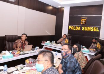 Kapolda Sumsel Melaksanakan Coffee Morning Bersama Para Pimpinan Perusahaan