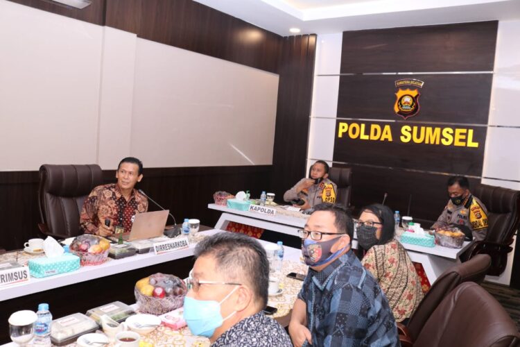 Kapolda Sumsel Melaksanakan Coffee Morning Bersama Para Pimpinan Perusahaan