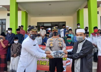 Polres Purwakarta Rangkul Ponpes Cireok Tegakkan Protokol Kesehatan