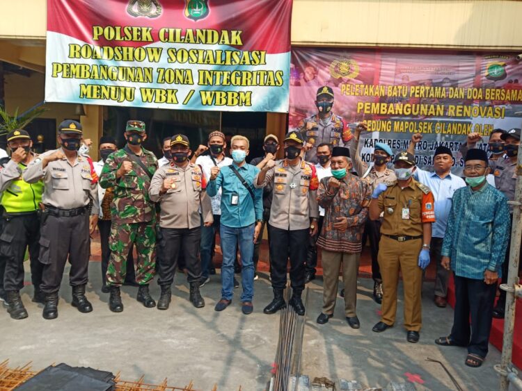 Kompol Marbun Lakukan Renovasi Mapolsek Cilandak menjadi 2 Lantai